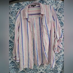 Striped Multicolor Women's Shirt